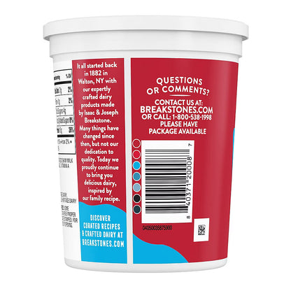 Breakstone's 2% Milkfat Cottage Cheese, Tub, 32 oz.
