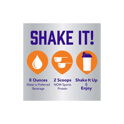 NOW Foods, Sports, Organic Pea Protein Powder, Unflavored, 1.5 lbs (680 g)