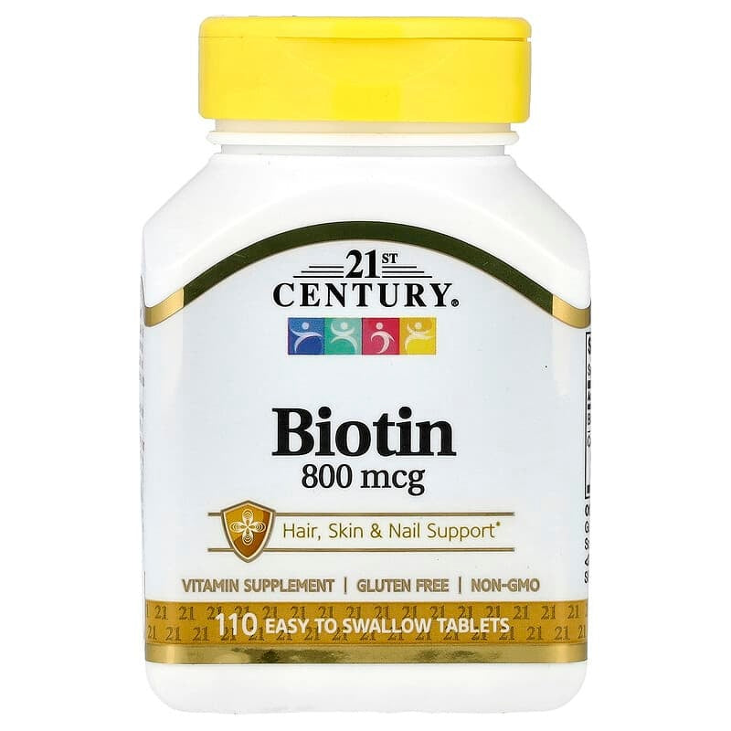 21st Century, Biotin, Easy Swallow Tablets
