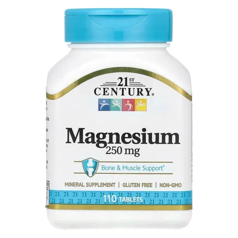 21st Century, Magnesium, 250 mg