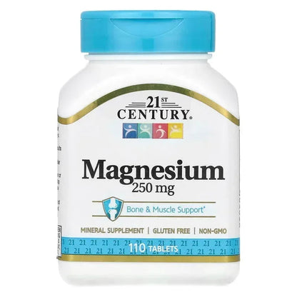 21st Century, Magnesium, 250 mg