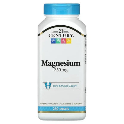 21st Century, Magnesium, 250 mg