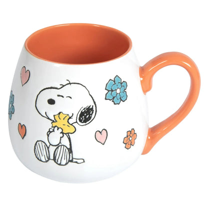 Peanuts Mother Baby Orange 20oz Ceramic Mug