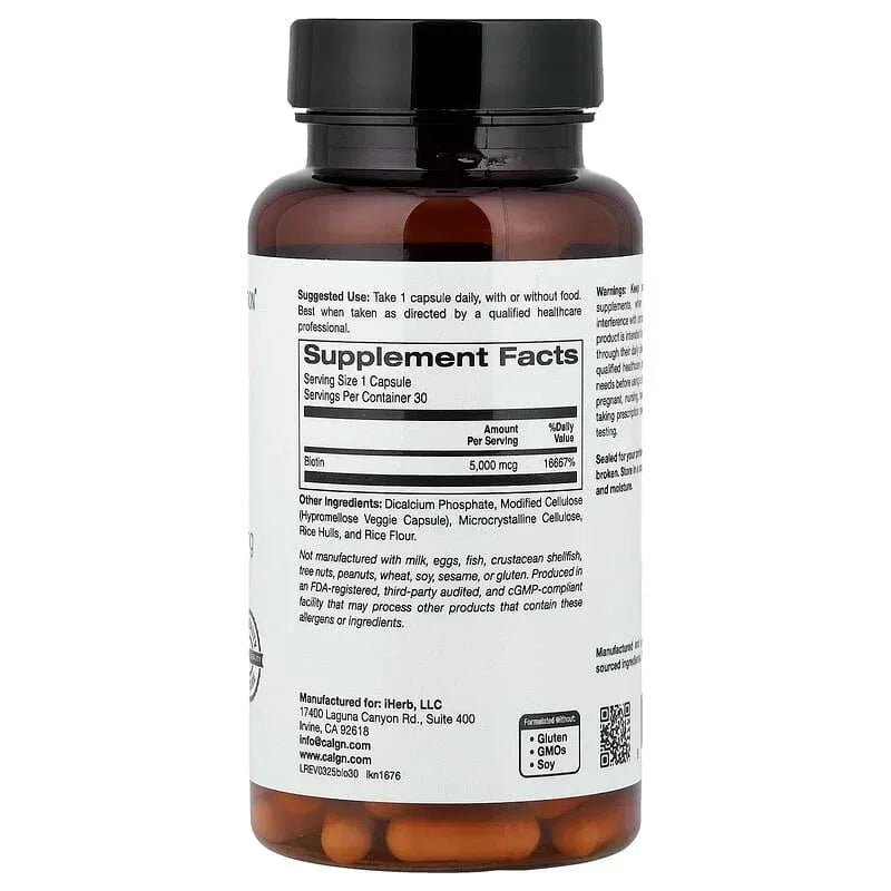 California Gold Nutrition, Biotin