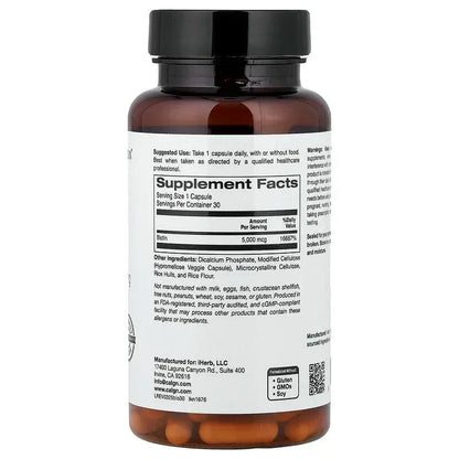 California Gold Nutrition, Biotin