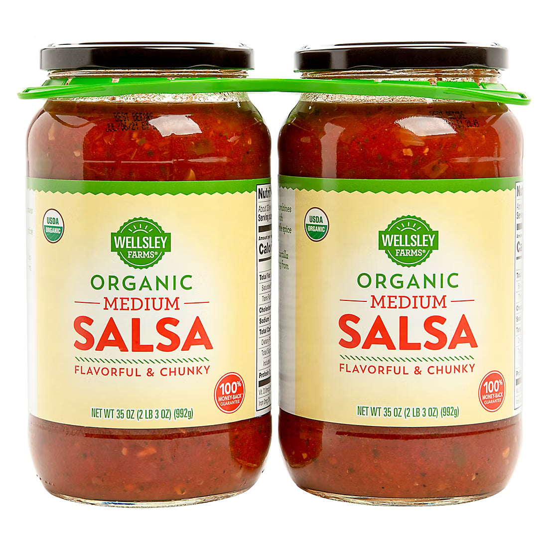 Wellsley Farms Organic Salsa, 2 pk./35 oz.