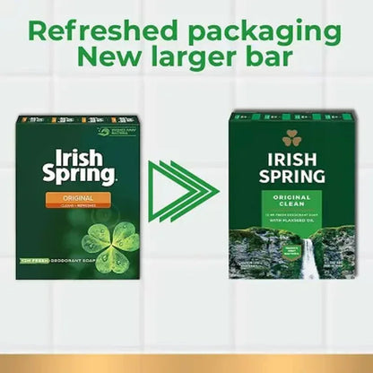Irish Spring Bar Soap, Original Clean (4 Oz., 20 Ct.)