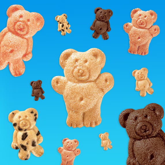 TEDDY GRAHAMS Chocolatey Chip Graham Snacks, Kids Snacks, 10 oz