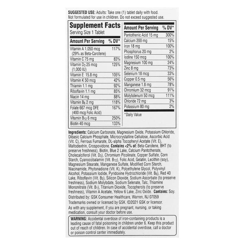 Centrum, Women Multivitamin, Tablets