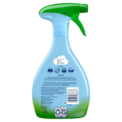 Febreze Fabric Spray Air Freshener, Odor-Fighting Fabric Refresher, Pet Odor Fighter, 23.6 fl oz