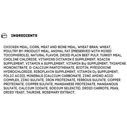 Special Kitty Complete Nutrition Chicken & Turkey Flavor Dry Cat Food, 16 lb Bag