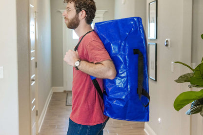 Hyper Tough Heavy Duty Moving and Packing Bags with Backpack Straps, 35 lb Capacity, 2-Pack