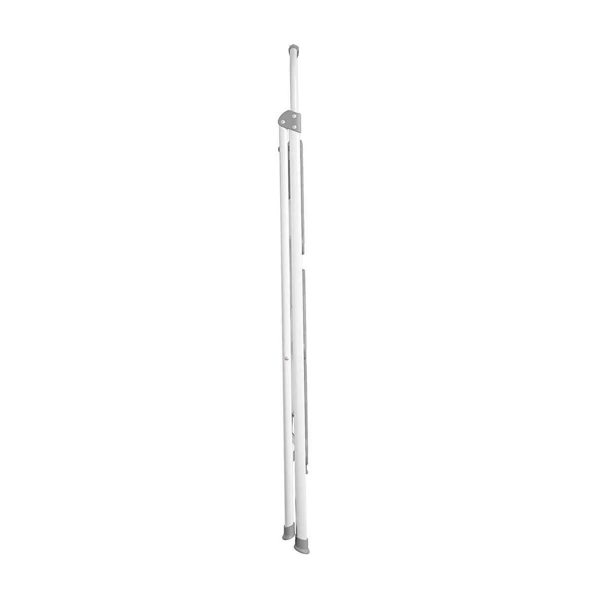 3 Step Connection Step Stool ( White & Gray, 8ft 10in Max Reach)