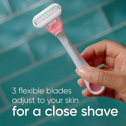 Venus Sensitive Women's Disposable Razors, 12 ct.