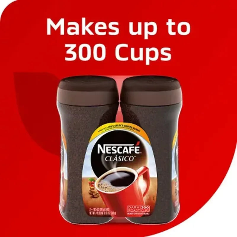 NescafŽ Clasico Instant Coffee (21 Oz., 2 Pk.)