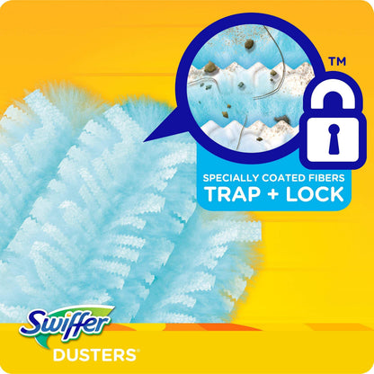 Swiffer Dusters Cleaning Kit, Feather Duster Alternative, Unscented, Includes 1 Handle + 5 Refills
