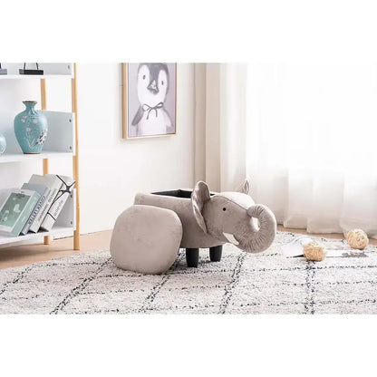 Home to Office Elliot the Elephant Ottoman