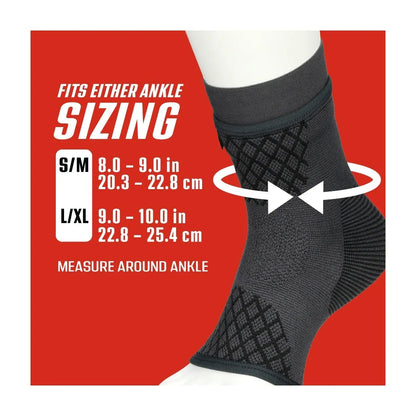 ACE Brand Flex Comfort Compression Ankle Sleeve, One Size