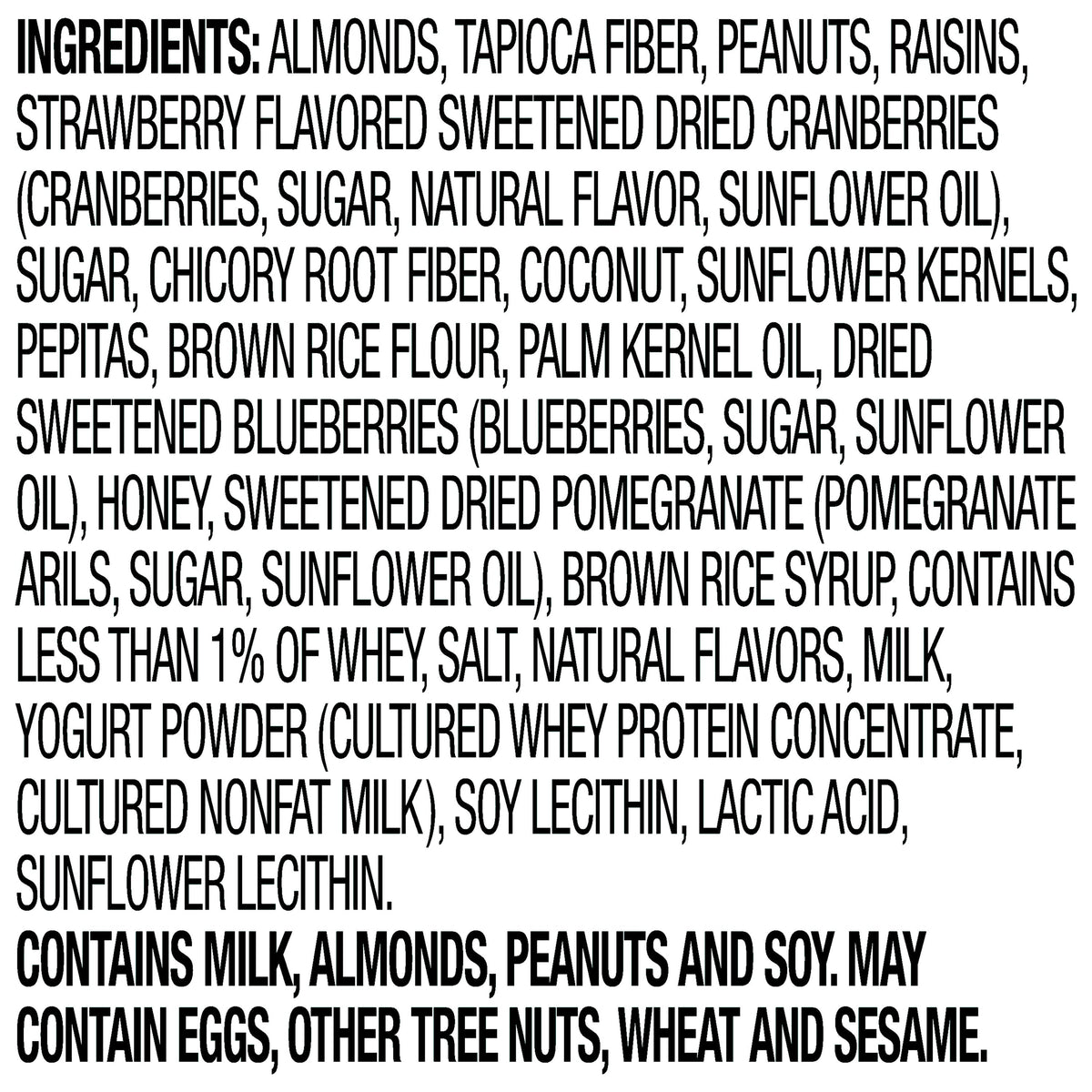 bettergoods Berry Pomegranate Nut Bars, 1.4 oz, 5 Count