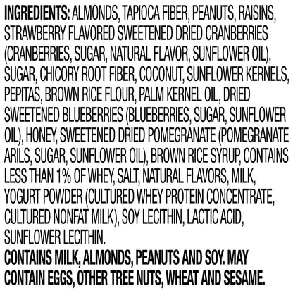 bettergoods Berry Pomegranate Nut Bars, 1.4 oz, 5 Count