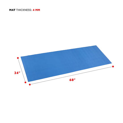Sunny Health & Fitness Yoga Mat - Blue