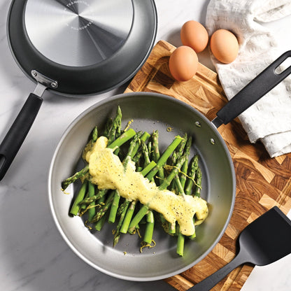 Tramontina Primaware 2-Piece Nonstick Fry Pan Set,9.5-Inch and 11-Inch Asphalt