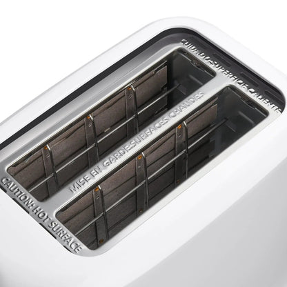 Mainstays 2-Slice Toaster with 6 Shade Settings and Removable Crumb Tray