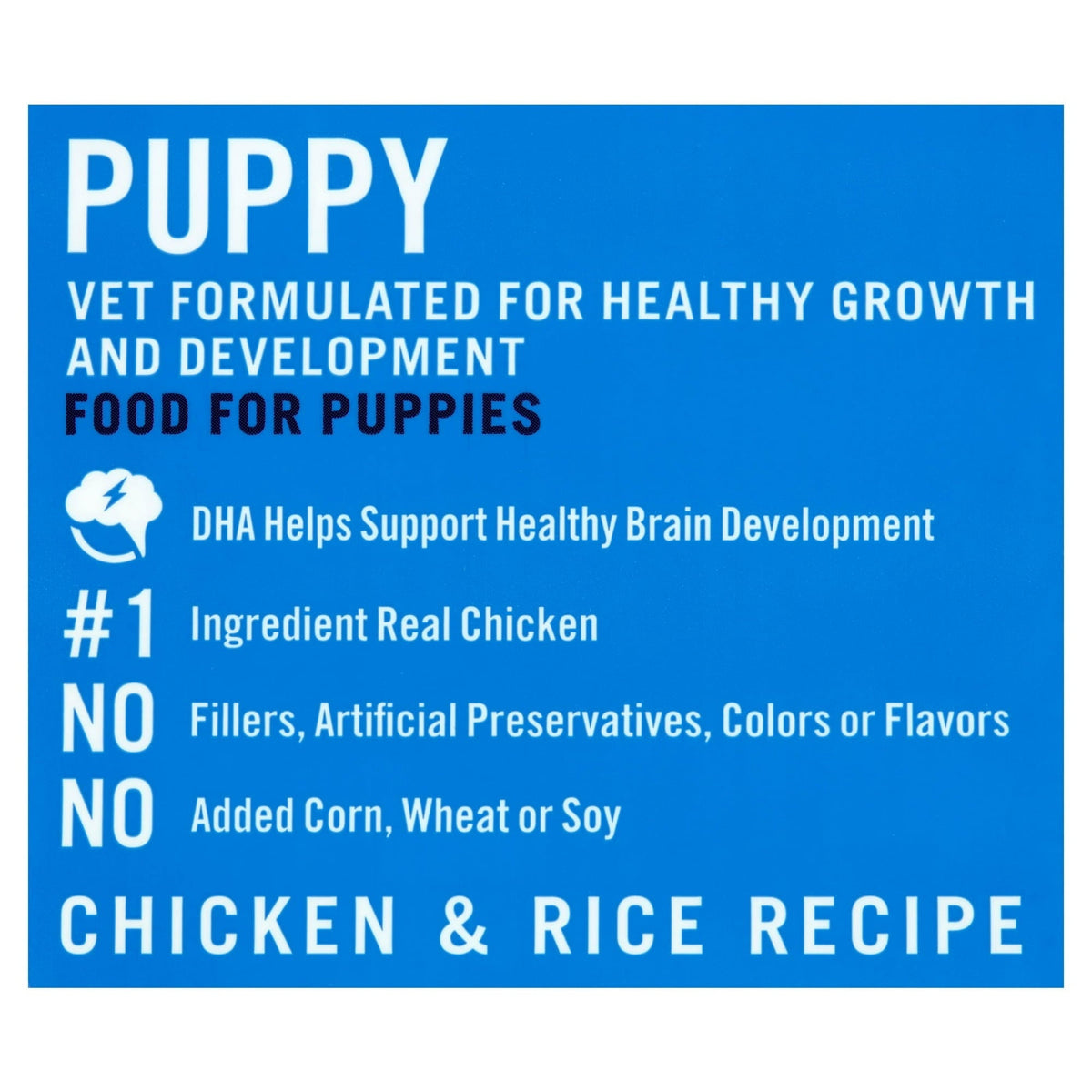 Pure Balance Pro+ Puppy Chicken & Rice Recipe Dry Dog Food for Puppies