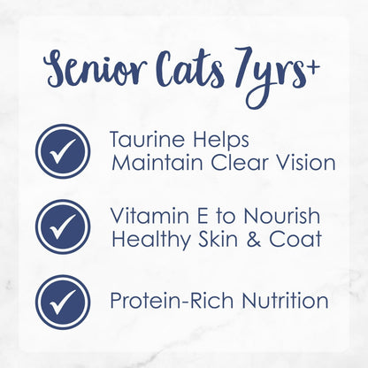 Fancy Feast High Protein Senior Wet Cat Food Variety Pack, Senior 7+ Chicken, Beef & Tuna Feasts, 3 oz. Can