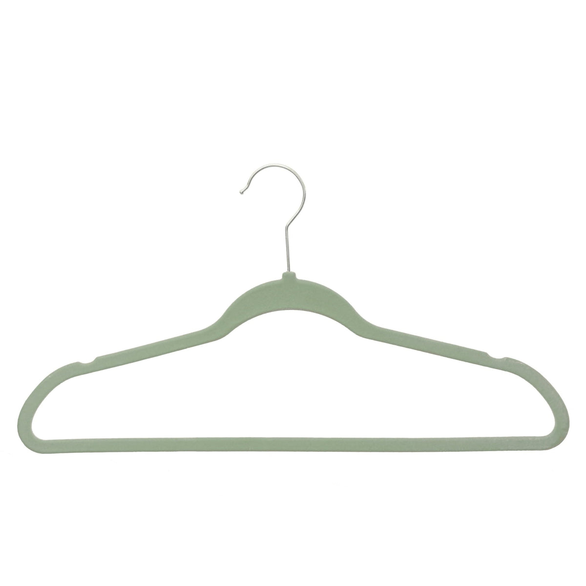 Better Homes & Gardens Velvet Adult Clothing Hangers, Beige, Non-Slip, Space Saving, 30 Count