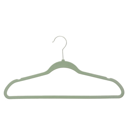 Better Homes & Gardens Velvet Adult Clothing Hangers, Beige, Non-Slip, Space Saving, 30 Count