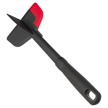 (2 pack) Mainstays Silicone Meat Masher and Chopper, Black