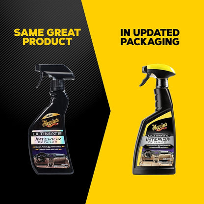 Meguiar's G16216 Ultimate Interior Detailer, Protects Interior Surfaces from Dirt & Grime, Leaves Your Surfaces Protected from UV Rays & Giving It a Lasting FinishSpray Bottle, 15.2 Oz (Pack of 2)