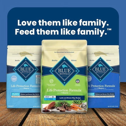 Blue Buffalo Life Protection Formula Small Breed Dry Dog Food, Lamb & Brown Rice