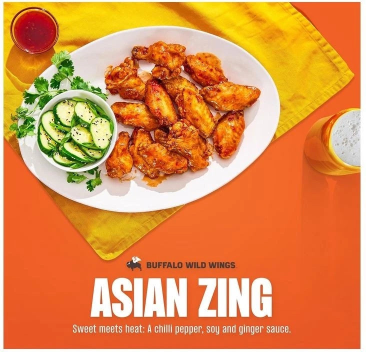 Buffalo Wild Wings Asian Zing Sauce, 12 fl. oz.,