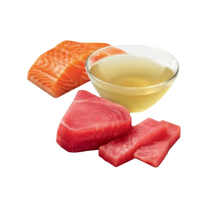 (12 pack) Pure Balance Pro+ Skin and Coat Tuna and Salmon Recipe in Broth, 1.4 oz