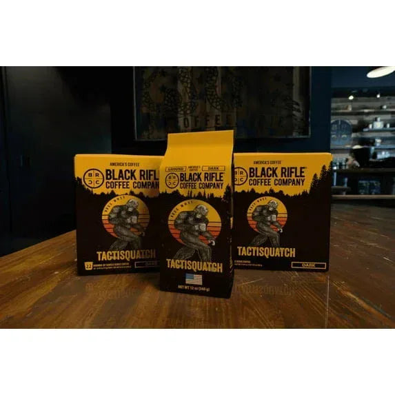 Black Rifle Coffee Tactisquatch, Dark Roast, Ground Coffee,12 oz