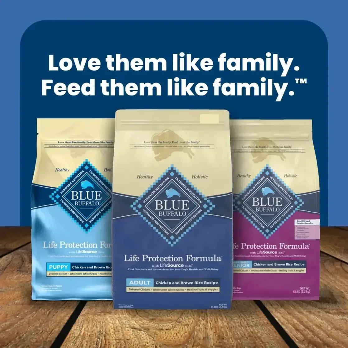 Blue Buffalo Life Protection Formula Adult Dry Dog Food, Chicken & Brown Rice