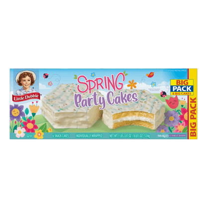 Little Debbie Big Pack Spring Party Cakes