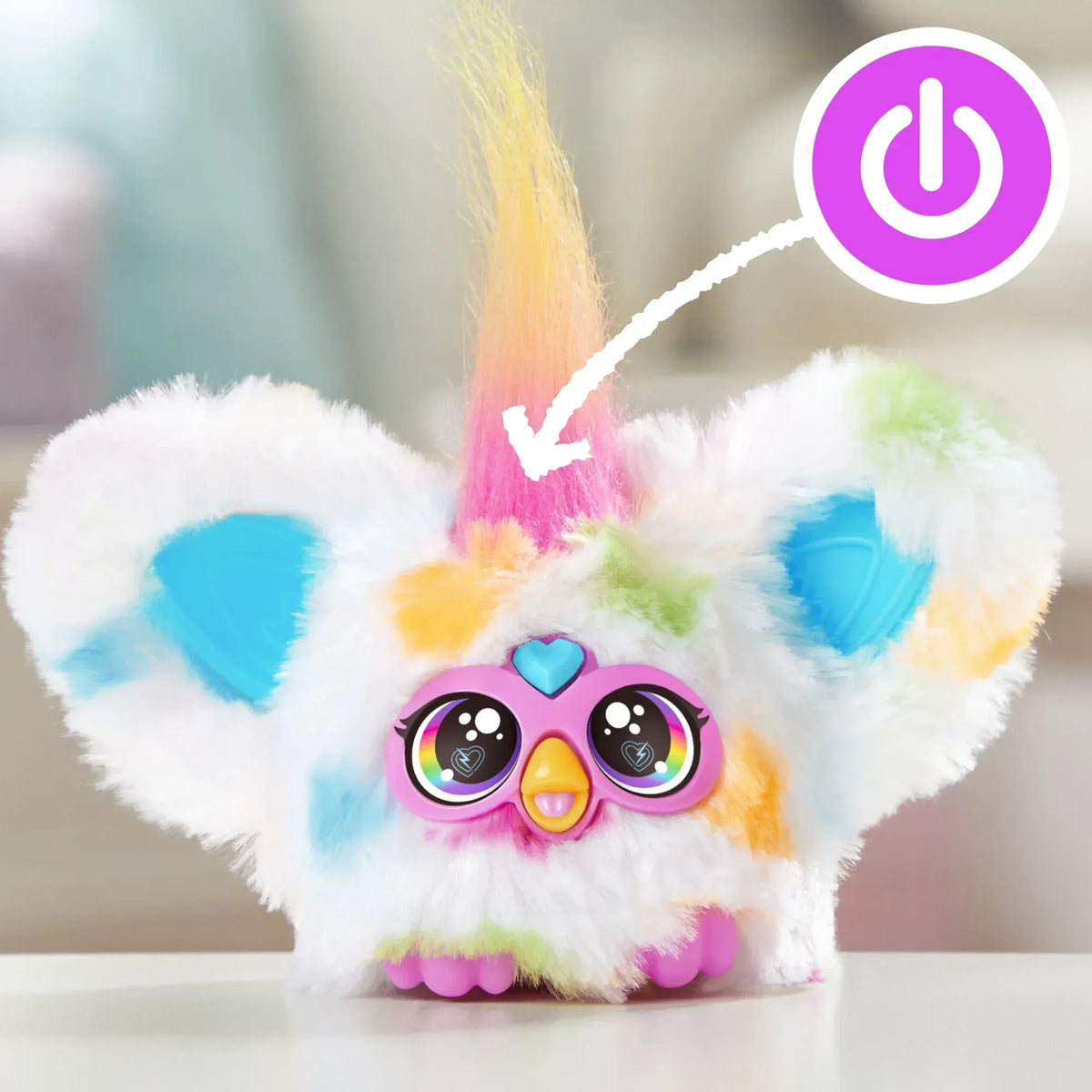 Furby Furblets 4-pack Mini Electronic Plush Toys, Stocking Stuffers for Kids 6 and up