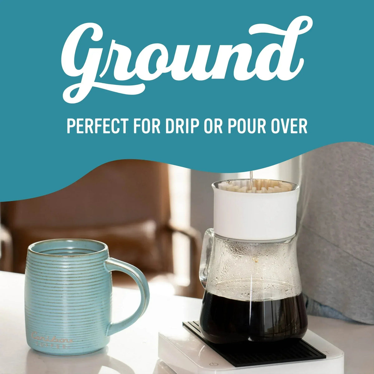 Caribou Coffee Caramel Hideaway Flavored Premium Medium Roast Ground Coffee, Arabica, 11 oz