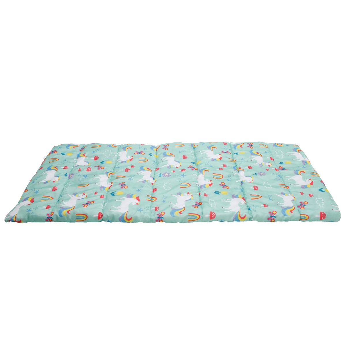 CRCKT Kids Rectangular 50°F Sleeping Bag with Unicorn Print