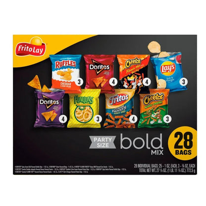 Bold Mix Variety Pack Snack Chips, 28 Count Multipack