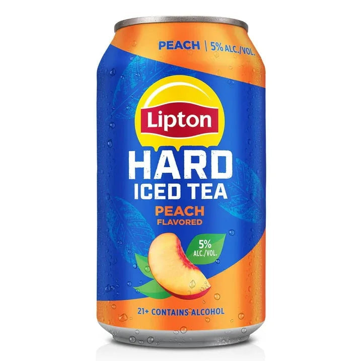 Lipton Hard Iced Tea Beverage Variety Pack, 12 Pack, 12 fl oz Cans, 5% ABV