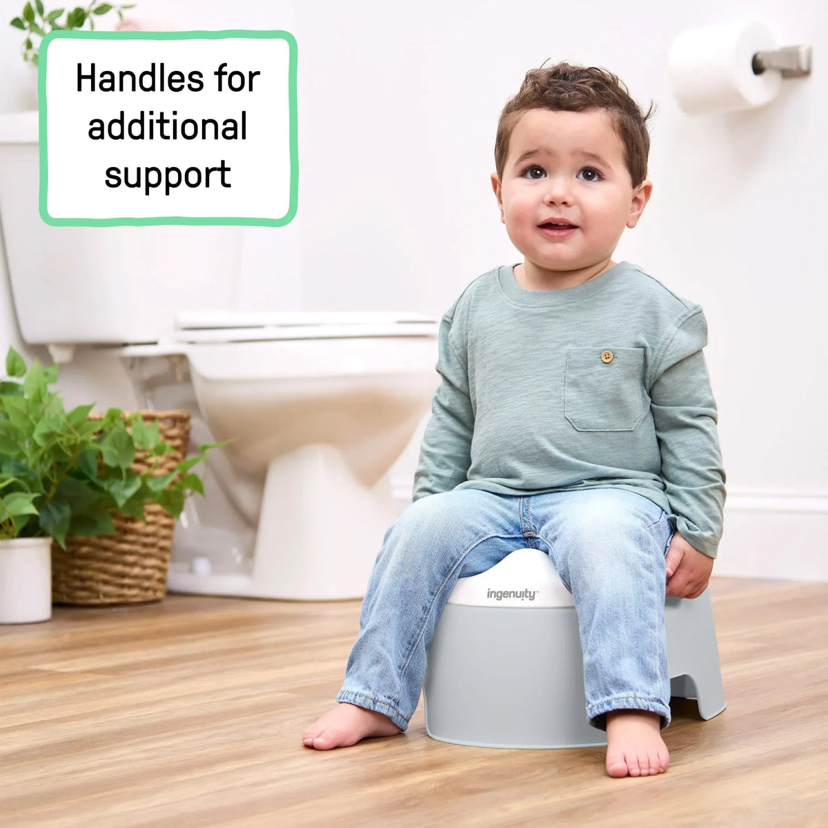 Ingenuity Full Comfort Toddler Training Potty