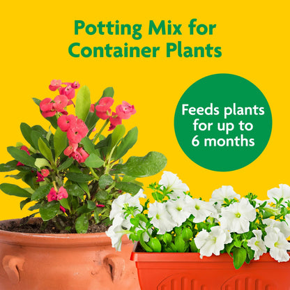 Miracle-Gro Potting Mix, For Indoor or Outdoor Potted Plants, Flowers, Shrubs, 8 qt.
