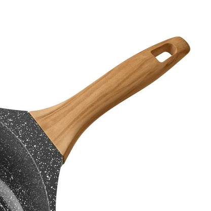 The Pioneer Woman Prairie Signature 4-Quart Cast Aluminum Sauce Pan, Charcoal Speckle