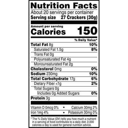 Original Cheese Crackers, 21 Oz