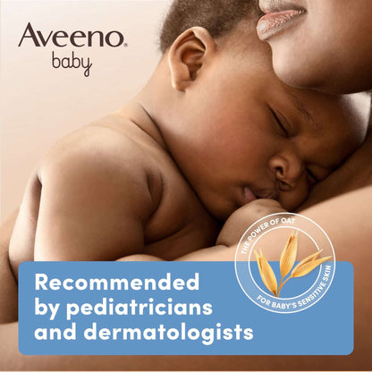 (2 pack) Aveeno Infant Baby Cleansing Therapy Moisturizing Bath Body Wash, Oatmeal, 8 fl oz