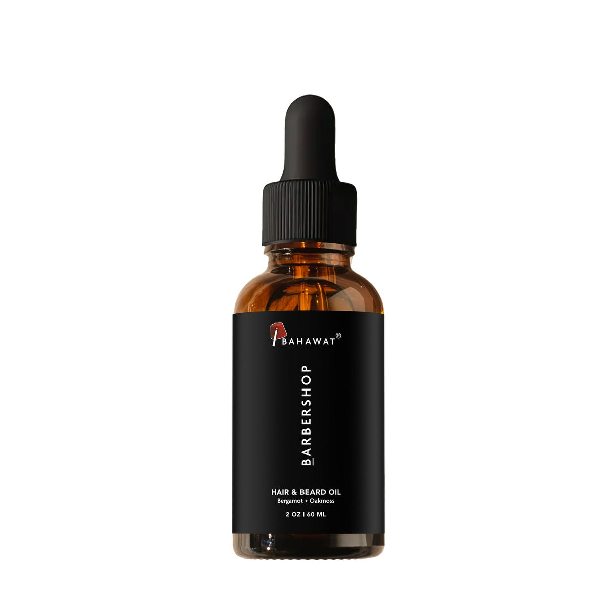 (2 pack) Bahawat Beard & Hair Oil - Natural & Organic Leave-in Conditioner - Barbershop, 2 oz